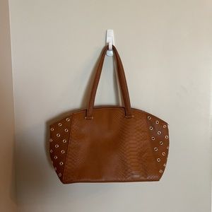 Olivia + Joy brown purse